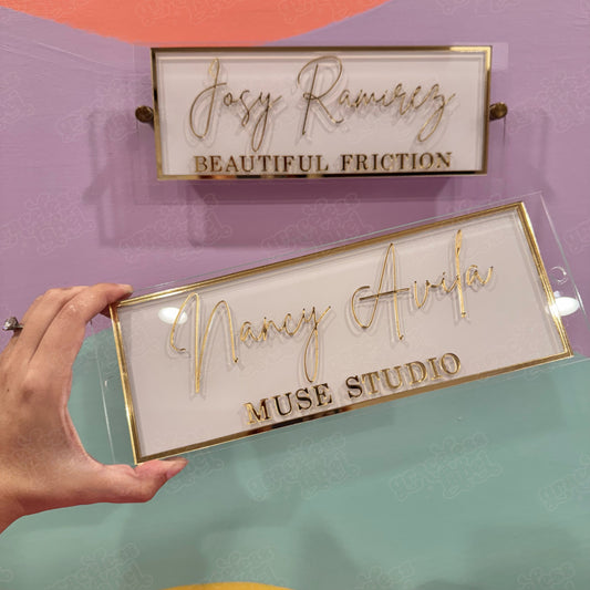 Acrylic Wall Plaque