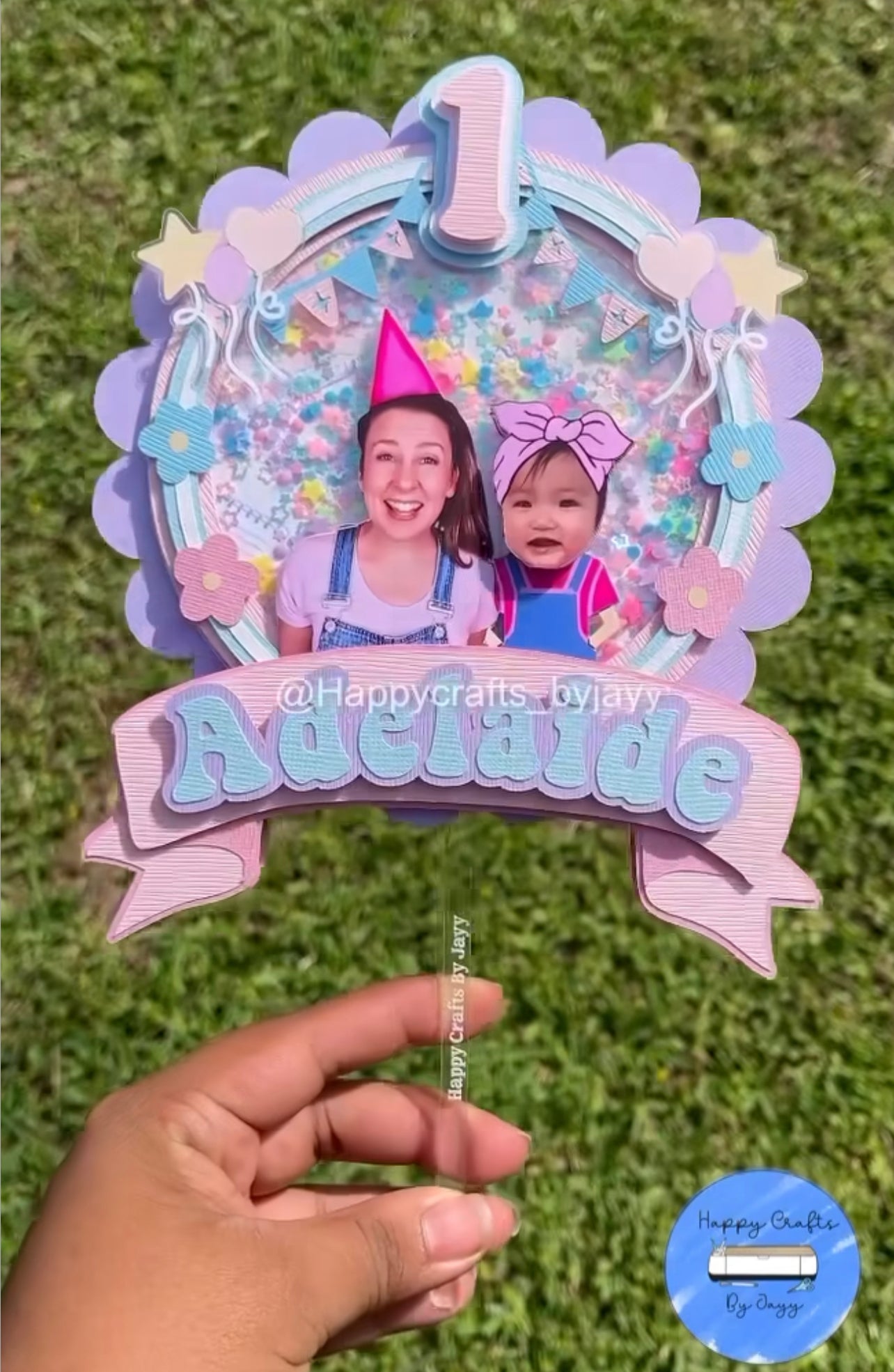Basic Acrylic Cake Topper Sticks – Graceless Label